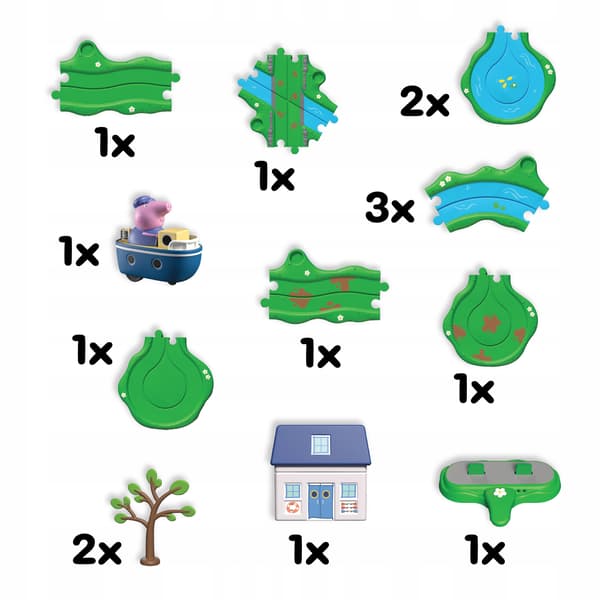 Peppa Pig Boat Station – toy set with figures
