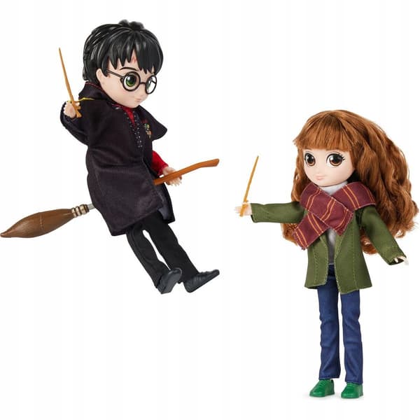 Harry Potter 20 cm Double Figure Set: Harry & Hermione