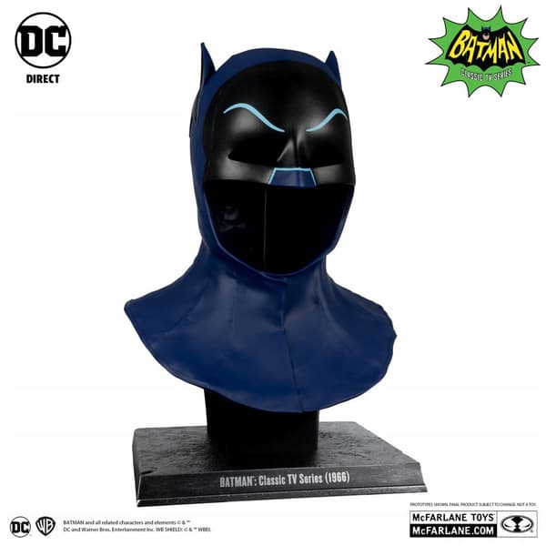Batman 1966 DC Direct Replica 1:1 Batman Cowl 53 cm