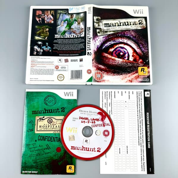 Manhunt 2 | Nintendo Wii | 3xA SET