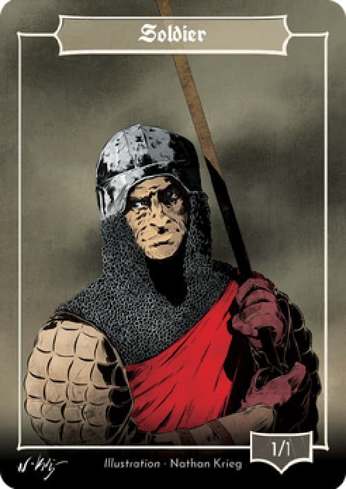 Magic: The Gathering Soldier Token