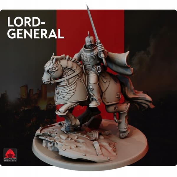 Lord-General, Red Pilgrim Miniatures, 28 mm