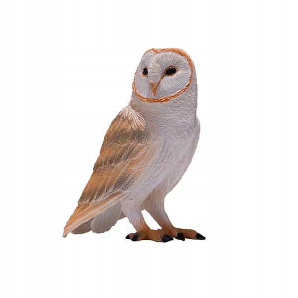 Mojo Wildlife 381054 Barn Owl Figurine