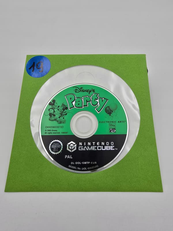 NINTENDO GAMECUBE DISNEY'S PARTY