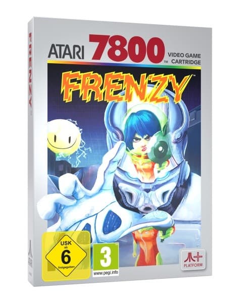 Atari 7800 – Frenzy Atari 7800+ in its original box