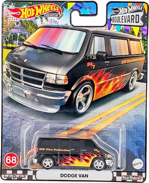 HOT WHEELS DODGE VAN PREMIUM