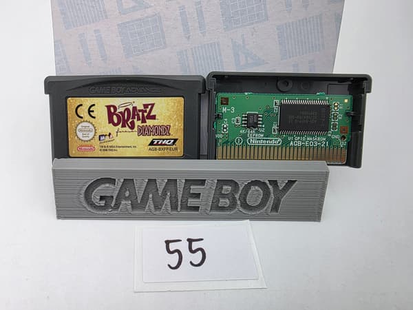 GAME BOY ADVANCE BRATZ DIAMONDZ ORIGINAL CARTON BOX
