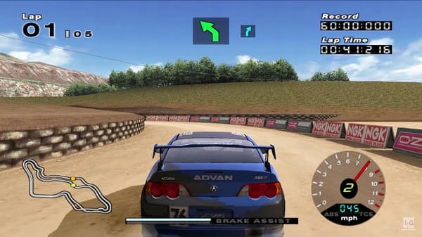 R: Racing Evolution [XBOX], a racing game