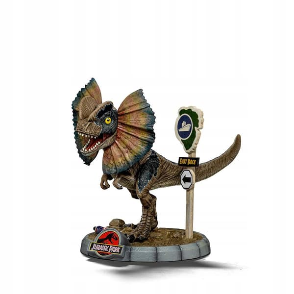 IRON STUDIOS JURASSIC PARK – DILOPHOSAURUS MINI-FIGURE