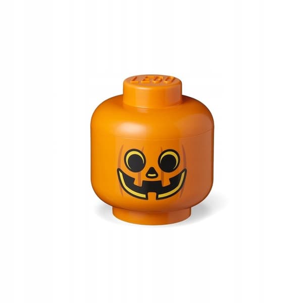 LEGO® small head container – pumpkin