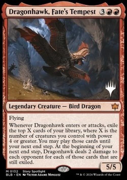 Magic: The Gathering Dragonhawk, Fates Tempest