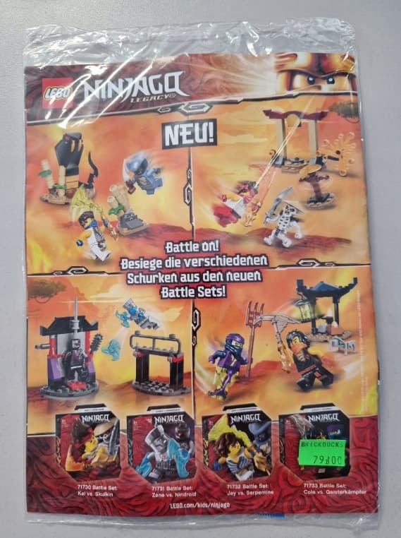 LEGO Ninjago 892173 Zane with a magazine