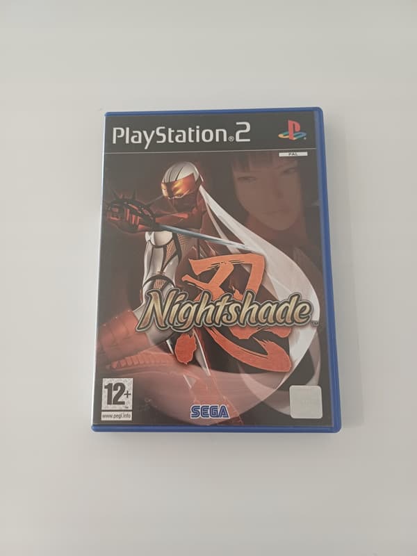NIGHTSHADE PlayStation 2 (PS2) boxed version