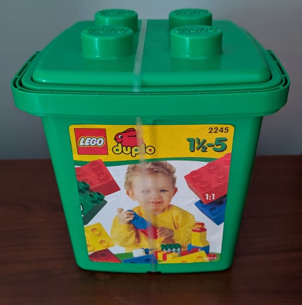 Lego 2245 Duplo Box of Bricks – New