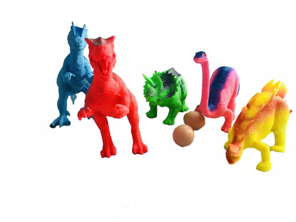 LARGE DINOSAUR FIGURES – SET OF 5 DINOSAUR PLAY FIGURES