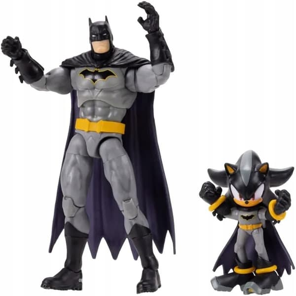 Sonic the Hedgehog, Shadow, Batman, DC – Jakks Pacific Articulated Figures Set