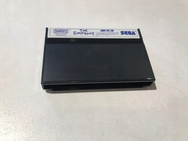 THE SIMPSONS: BART VS THE SPACE MUTANTS – SEGA MASTER SYSTEM