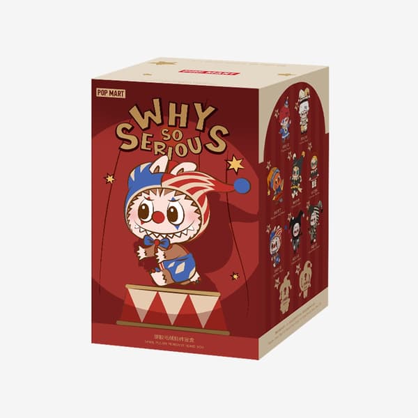 Original Labubu Pop Mart WHY SO SERIOUS - Blind Box