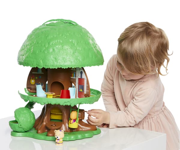 CHLOROPHYLL MAGIC TREE FOLDING HOUSE FIGURINES MOBILE FOLD-OUT PET
