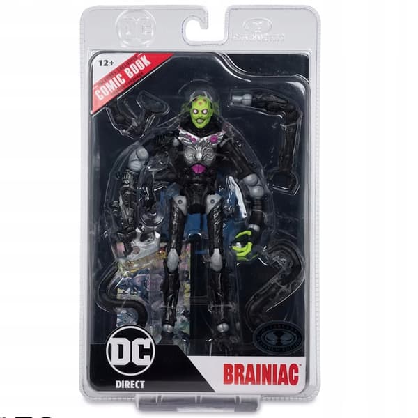 Brainiac (Ghosts of Krypton) figure from the DC Page Punchers range