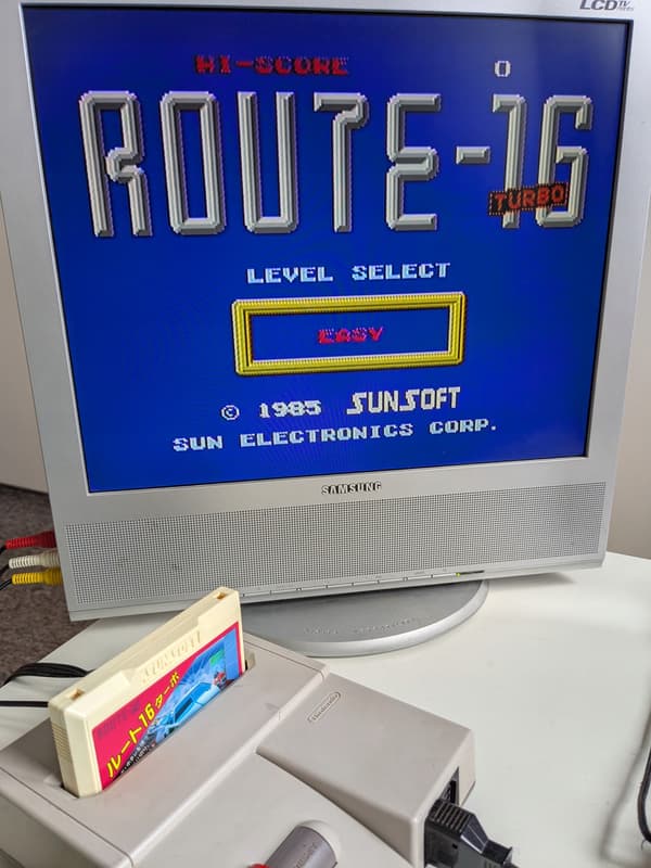 Route 16 Turbo – Nintendo Famicom/Pegasus