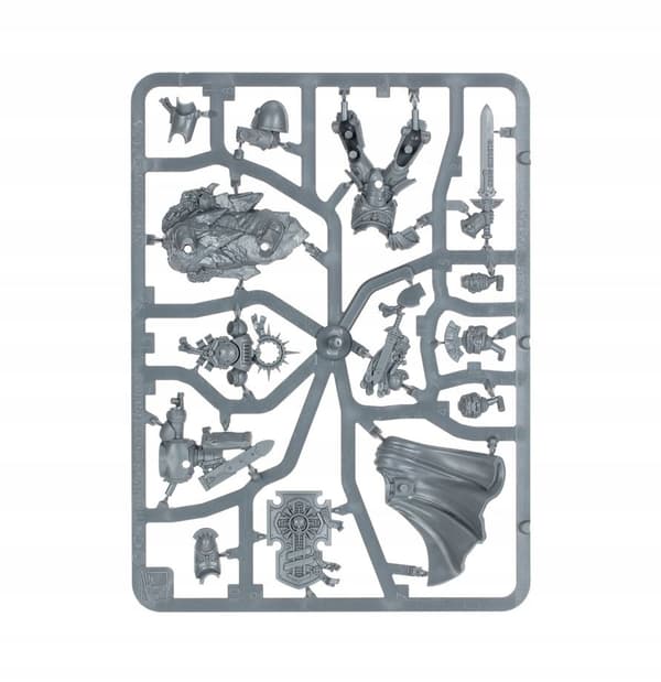 SPACE MARINES: Captain with Relic Shield - Sprue - Armageddon