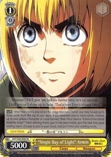 Attack on Titan Weiss Schwarz Cards, 8-pack, vol. 2