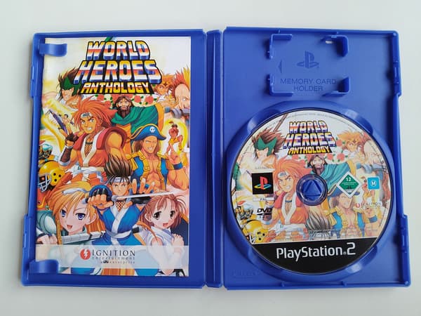 WORLD HEROES ANTHOLOGY PS2 PAL ENG