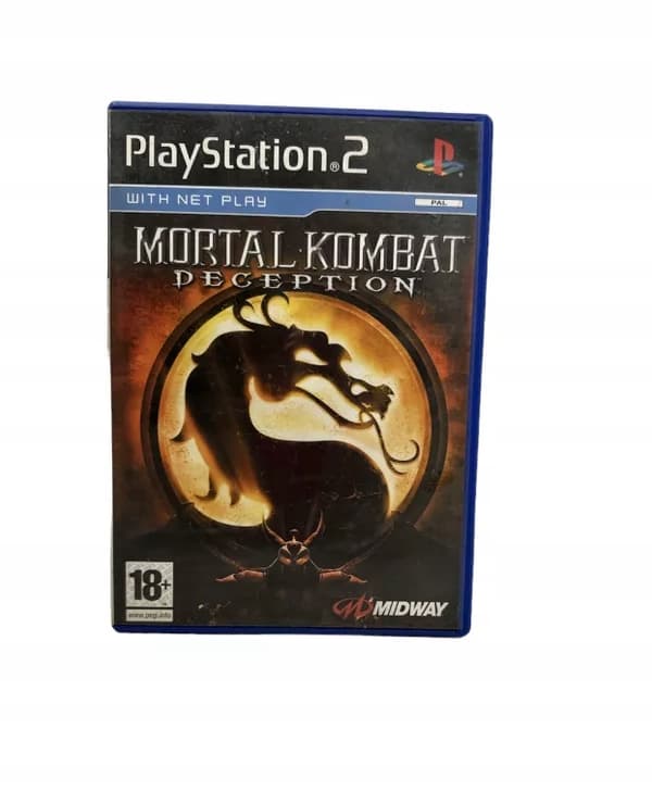 PS2 MORTAL KOMBAT DECEPTION PlayStation 2 (PS2) boxed
