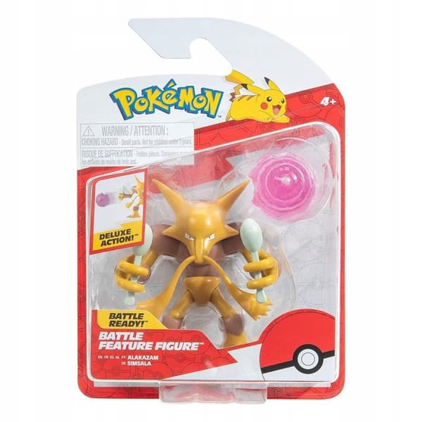JAS POKÉMON BATTLE FIGURES ALAKAZAM W15