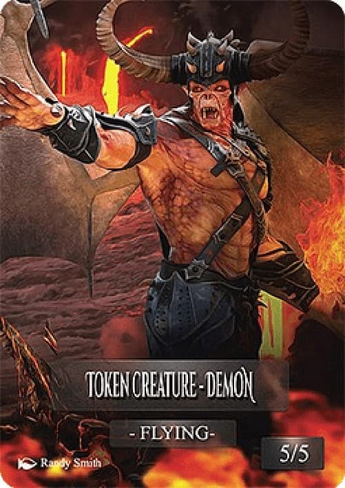 Magic: The Gathering Demon Token
