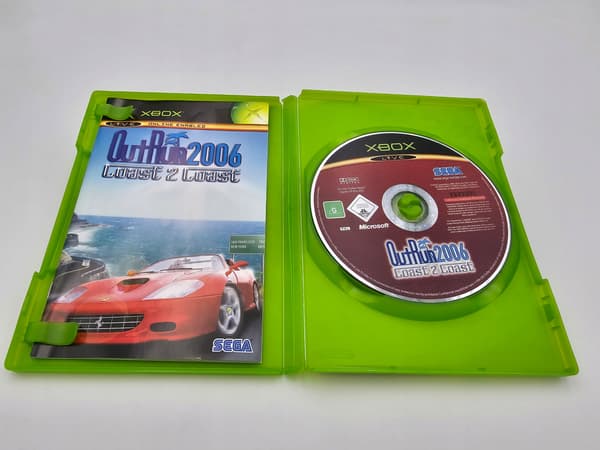 XBOX OUTRUN 2006 COAST 2 COAST MEGA RARE !!!!
