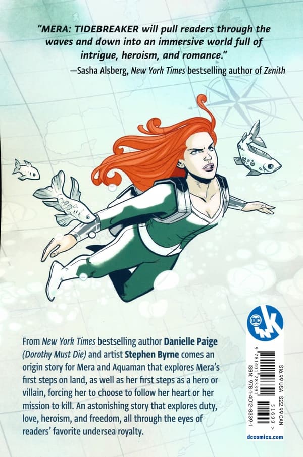 Mera: Tidebreaker by Paige Danielle and Stephen Byrne