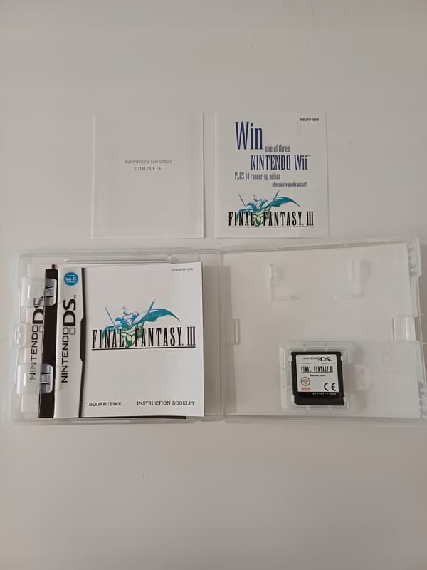 Final Fantasy III for Nintendo DS (boxed)