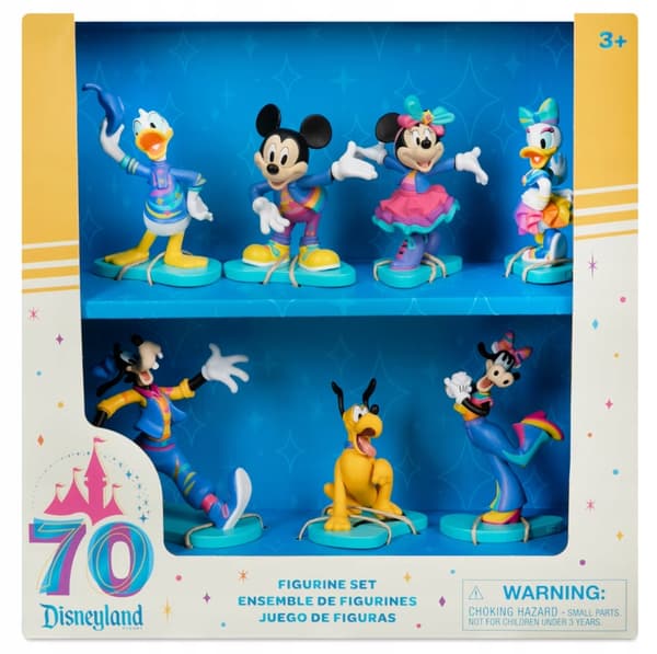 DISNEY Figurines: MICKEY MOUSE, DONALD DUCK, DAISY, PLUTO, GOOFY