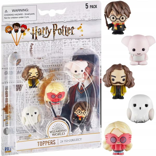 Harry Potter Figurine Pencil Caps Set