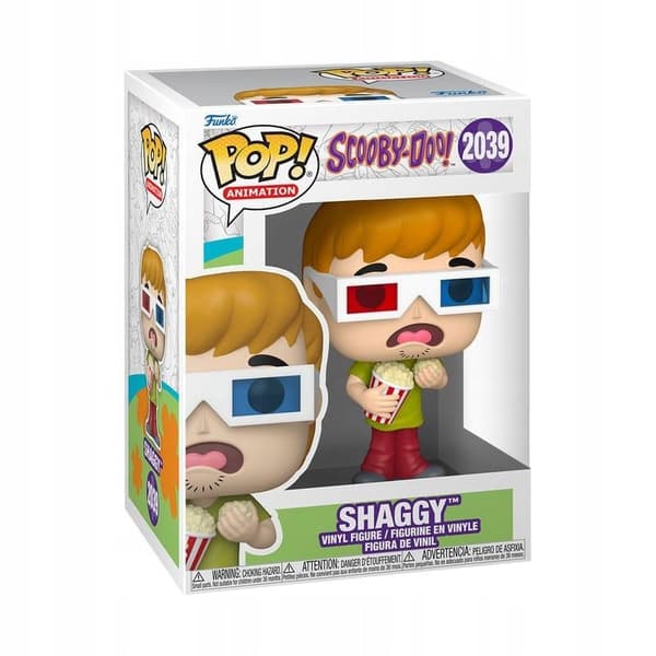 // Scooby Doo Pop! Animation Shaggy figurine, 9 cm