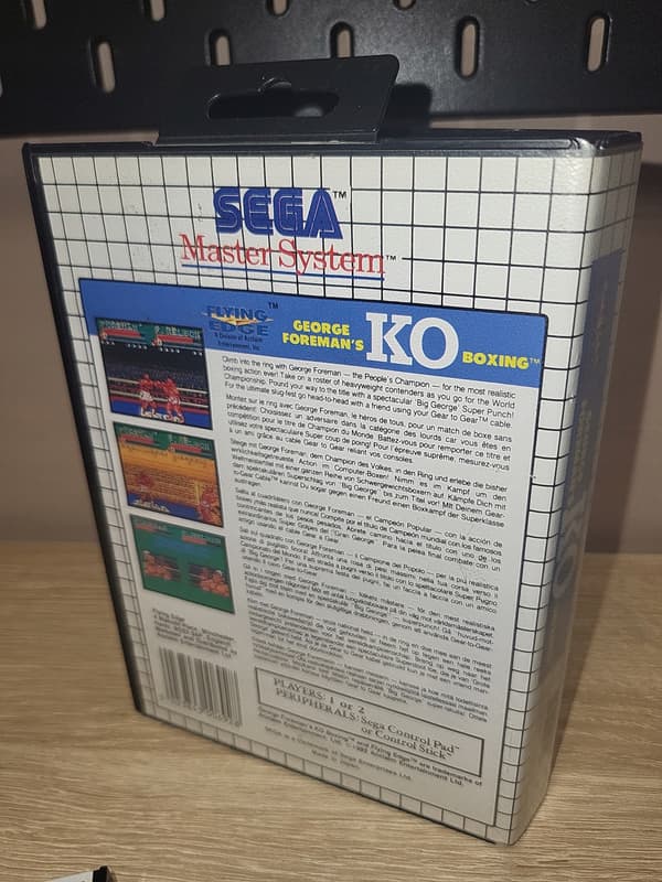 George Foreman KO Boxing Sega Game Gear #7929