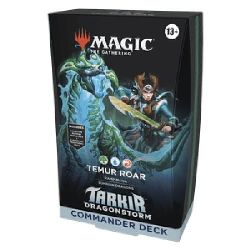 Magic: The Gathering Commander: Tarkir: Dragonstorm: Temur Roar Commander D