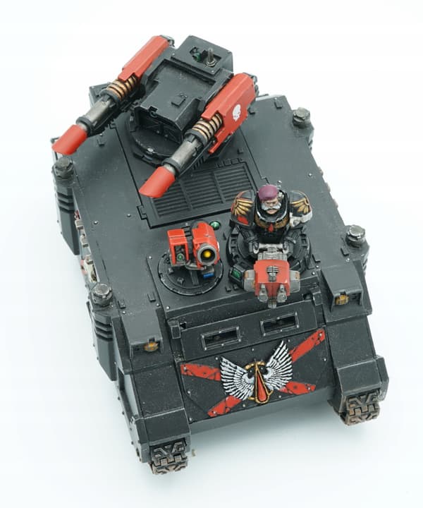 Warhammer 40k Blood Angels Razorback Tank plastic model
