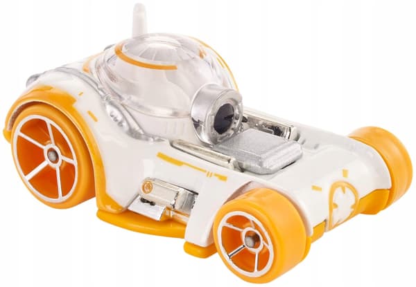 Hot Wheels Star Wars BB-8 Car, 1:64 scale, collectable