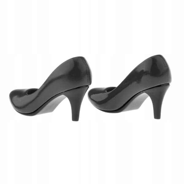 Accessories for 1/6 scale female dolls: black plastic pointed office pins