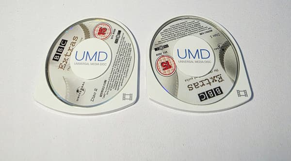 BBC EXTRAS: THE COMPLETE FIRST SERIES PSP UMD VIDEO DISCS +DB, -BDB