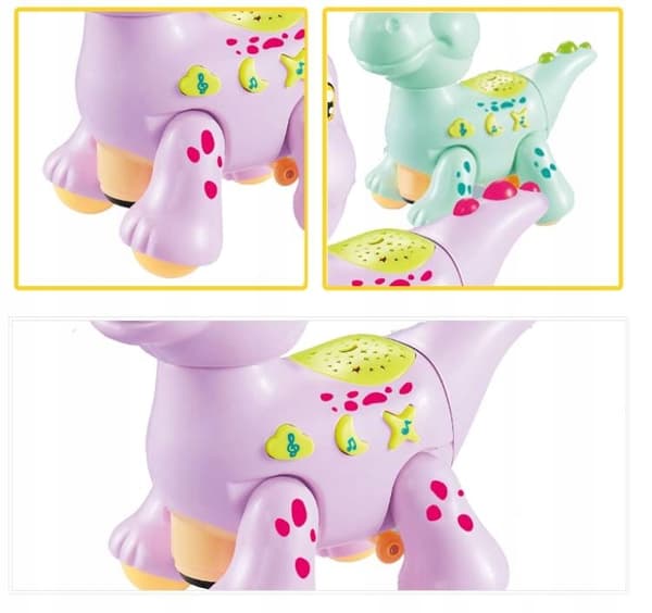 CUTE DINOSAUR DINUŚ – SOUND AND LIGHT PROJECTOR