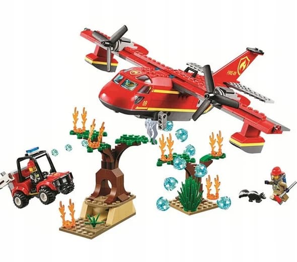 LEGO City 60217 Firefighting Plane