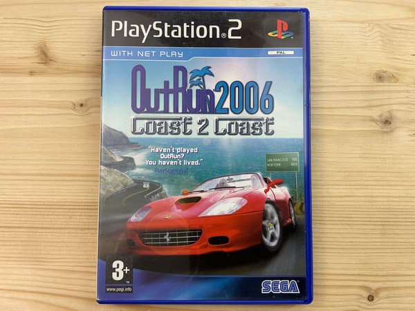 OUTRUN 2006 COAST 2 COAST OUT RUN – PS2 game in excellent condition, new release