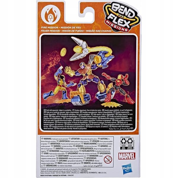 Hasbro Avengers Bend and Flex Iron Man figure