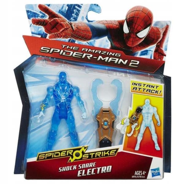 Marvel Spider-Man Amazing Strike Shock Snare Electro Figure