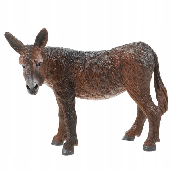 DECORATIVE STANDING DONKEY – PLASTIC ANIMAL MODEL
