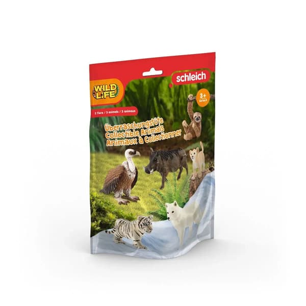 Schleich Wild Life Series 4 Surprise Pack – 3 figures